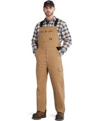 Timberland - Ironhide Original Fit Flex Bib Overalls (Dark Wheat) Clothing - Lyst
