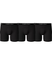 Calvin Klein - Hombre Pack de 3 calzoncillos bóxer tejido elástico - Lyst