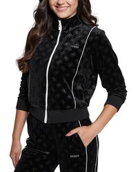 Guess - Eco Krissy Full Zip Sweatshirt - Lyst