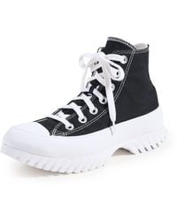 Converse - Scarpe Sportive Ctas Lugged A00870C Donna Nere Nero 39.5 EU - Lyst