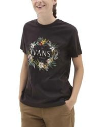 Vans - T-shirt Wreath Of Flowers Bff Tee - Lyst