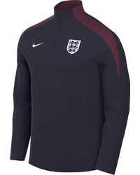 Nike - England Herren Dri-fit Strike Drill Top K Sudadera - Lyst