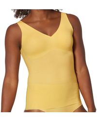 Sloggi - Shirt - With Removable Pads - Bra Shirt - Yellow - Lyst