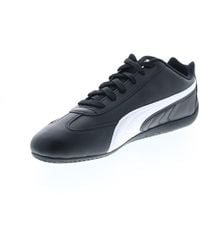 PUMA - S Speedcat Shield Lth Black Motorsport Inspired Sneakers Shoes 12 - Lyst