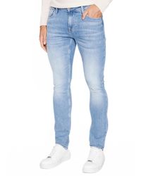 Guess - Jeans Skinny Lavaggio Chiaro Art.M2YAN1D4Q43 - Lyst