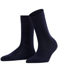 FALKE - Sensitive London W So Cotton With Soft Tops 1 Pair Socks - Lyst