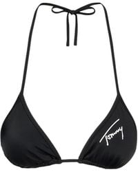 Tommy Hilfiger - Triangle Fixed Foam Bikini - Lyst
