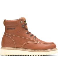 Wolverine - W08289 Steel Toe Boot,honey,11.5 Xw Us - Lyst