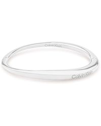 Calvin Klein - Women's Elongated Drops Collection Bangle Bracelet Stainless Steel - 35000349 - Lyst
