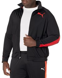 PUMA - Big Tall Contrast Jacket 2.0 (/High-Risk) Clothing - Lyst