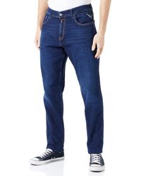 Replay - Jeans Sandot Tapered-Fit mit Stretch - Lyst
