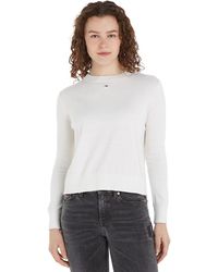 Tommy Hilfiger - Tjw Essential Maglia Girocollo Tuta - Lyst