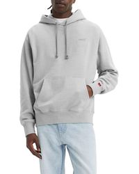 Levi's - Authentic Hoodie Neutrals - Lyst