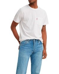 Levi's - Ss Classic Pocket Tee Sweater Voor - Lyst