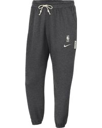 Nike - Team 31 Standard Issue Nba Trousers 's Small S Basketball Pants Dri Fit Joggers Grey - Lyst