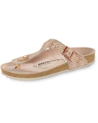birkenstock gizeh mermaid cream