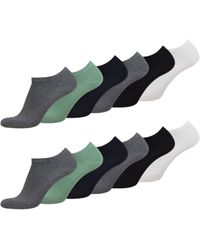 Tom Tailor - Bequeme Socken - Socken für den Alltag und Freizeit simple green 43-46- im praktischen 12er - Lyst