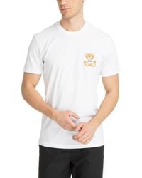 Moschino - T-Shirt Teddy Bear White 48 EU - Lyst