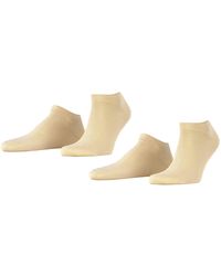 Esprit - Basic Uni 2-pack M Sn Cotton Low-cut Plain 2 Pairs Trainer Socks - Lyst