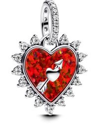 PANDORA - Charm ciondolo 793667C01 Freccia cuore - Lyst