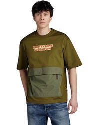 G-Star RAW - Boxy Oversized Short Sleeve T-shirt - Lyst