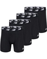New Balance - No-fly Cotton Performance Boxer Briefs - Lyst