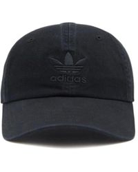 adidas - Adicolor Classics Trefoil StoneWashed Baseball Cap - Lyst