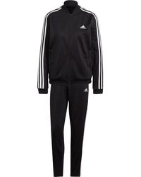 adidas - Essentials Logo French Terry Tracksuit - Lyst