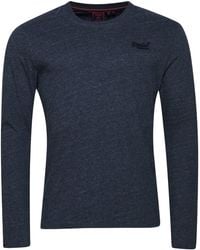 Superdry - Vintage Logo Embroidered Long Sleeve T-shirt - Lyst