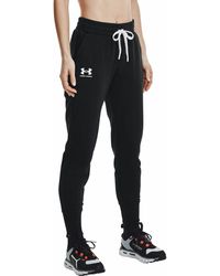 Under Armour - Womens Rival Fleece Joggers Pant - Lyst