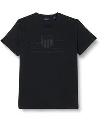 GANT - D.1 Tonal Archive Shield T-shirt - Lyst
