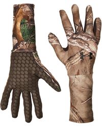 Under Armour ColdGear Camo Liner Handschuhe - Mehrfarbig