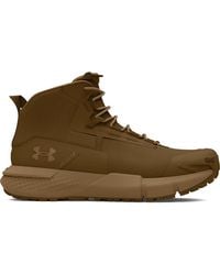 Under Armour - Valsetz Mid Tactical Herenlaarzen Bayou Timberwolf Taupe Baroque Groente - Lyst