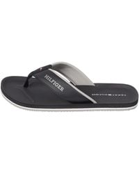 Tommy Hilfiger - Flip Flops Beach Sandal mit Logo - Lyst