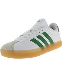 adidas - Vl Court 3.0 Shoes S Trainers White/green 11 - Lyst