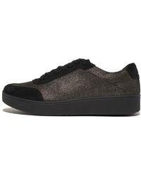 Fitflop - Rally Glitz-canvas Trainers Sneaker - Lyst
