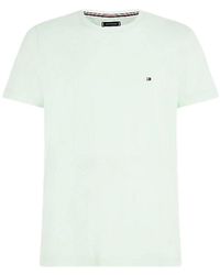 Tommy Hilfiger - T-Shirt Extra Slim Fit hellgrün - Lyst