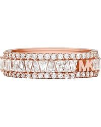 Michael Kors - Premium Kors MK Roségoldfarbener Bandring aus Sterlingsilber für - Lyst