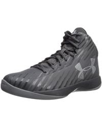 black high top under armour shoes