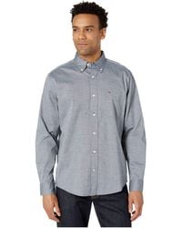 Tommy Hilfiger - Mens Long Sleeve Casual Button-down In Classic Fit Button Down Shirt - Lyst