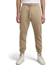 G-Star RAW - Sweatpants Premium Core Type C Sw Pant,beige/kaki - Lyst