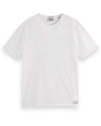 Scotch & Soda - Raw Edge Relaxed Fit T-Shirt - Lyst