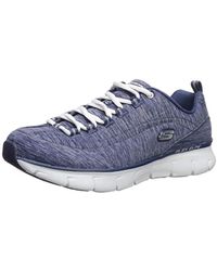 skechers synergy mujer rojas