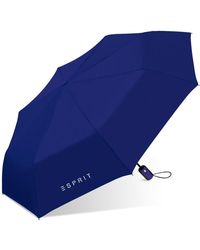 Esprit Synthetic Automatic Super Mini Umbrella-m5555-black Womens Accessories Umbrellas 