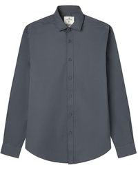 Springfield - Camisa Azul M - Lyst