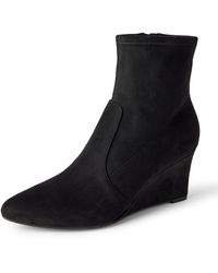 Amazon Essentials - Wedge Zip Ankle Boots - Lyst