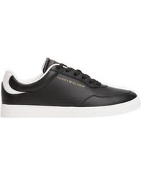 Tommy Hilfiger - Cupsole Sneaker Casual aus Leder - Lyst