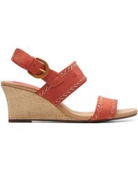 Clarks - Kyarra Rose Wedge Sandal - Lyst