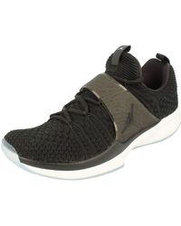 Nike Air Jordan Trainer 2 Flyknit s Basketball Trainers 921210 Sneakers Chaussures (EU 43 - Noir