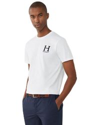 Hackett - Hackett Heritage H Short Sleeve T-shirt Xl - Lyst